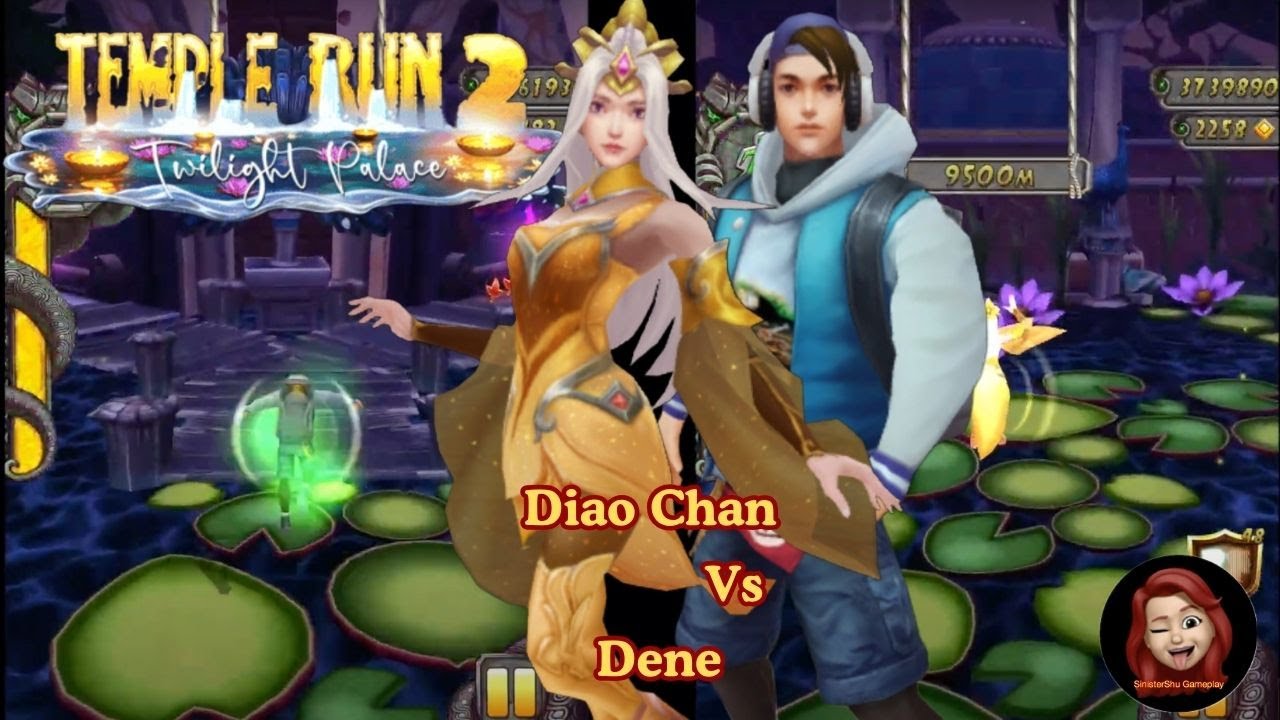 Temple Run 2 Twilight Palace | Temple Run 2 Diao Chan Vs Temple Run 2 Dene Gameplay