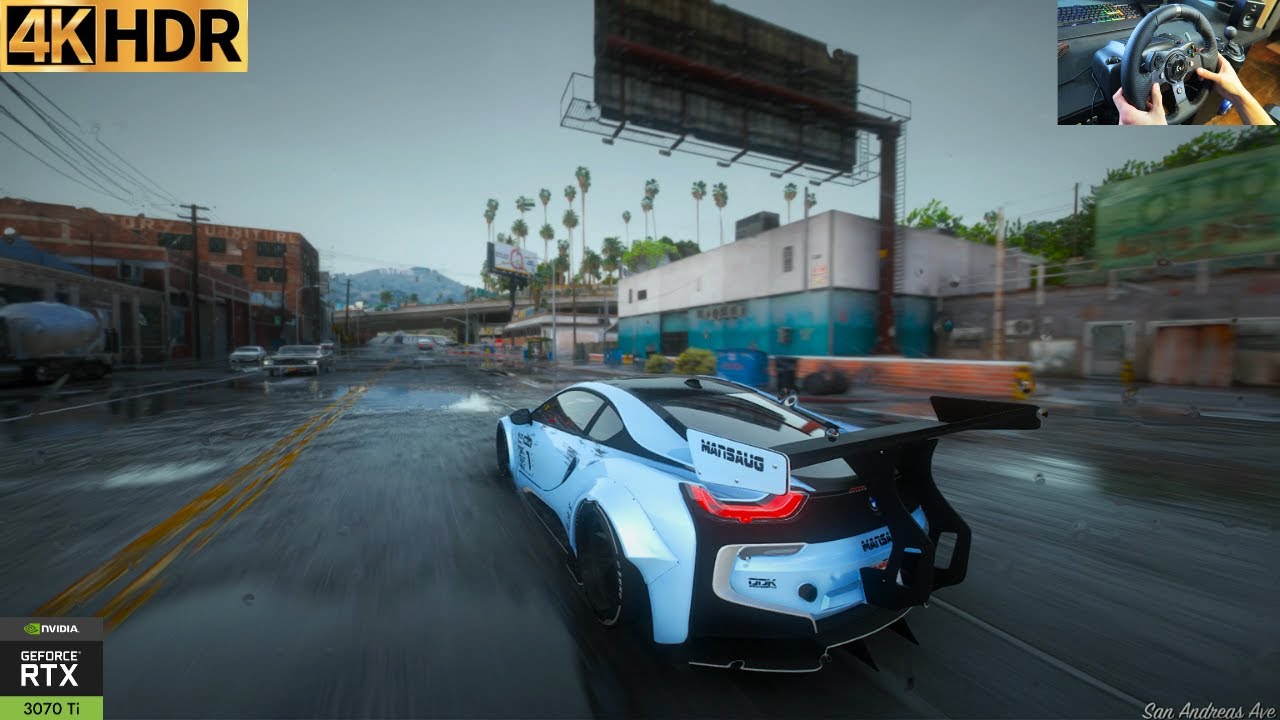 GTA 5 + QuantV + Reshade + ENB = GTA 6 Insanely Realistic Graphics 4k 60FPS