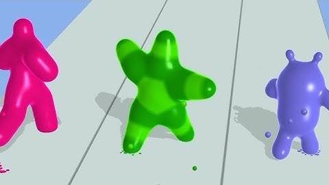 Blob Shifter 3D Change your shape & Win a race All Skin Gameplay