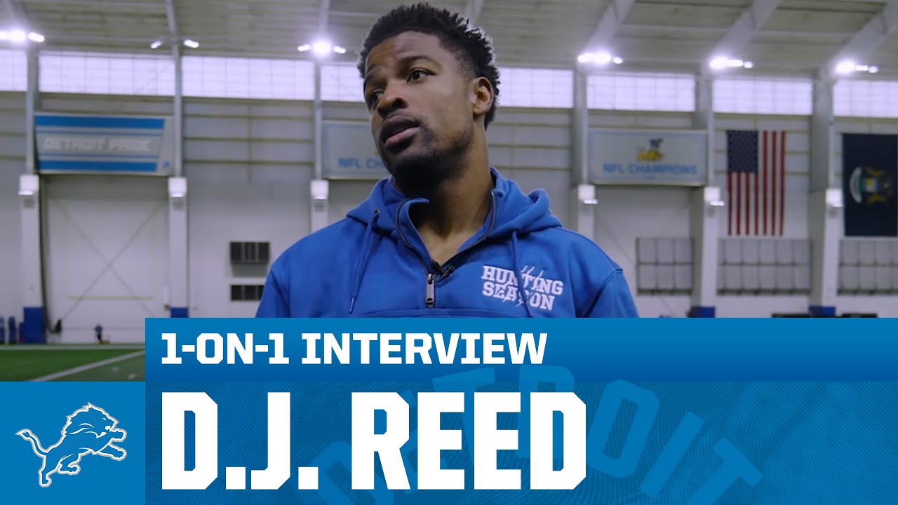 Detroit Lions cornerback D.J. Reed | 1-on-1 with Dannie Rogers - YouTube