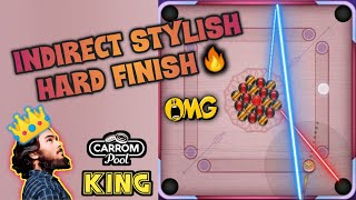 😲Legendary Finish with stylish break🔥 Carrom pool king indirect gameplay😱 Must watch🤙 screenshot 1