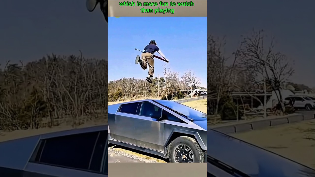 Самый безумный трюк в мире!