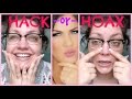 HACK OR HOAX | Nikkia Joy's Oily Nose Foundation Trick
