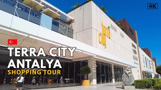 TERRA CITY 🇹🇷 The BEST shopping center in ANTALYA 💰 WALKING TOUR #terracity #shopping #supermarket