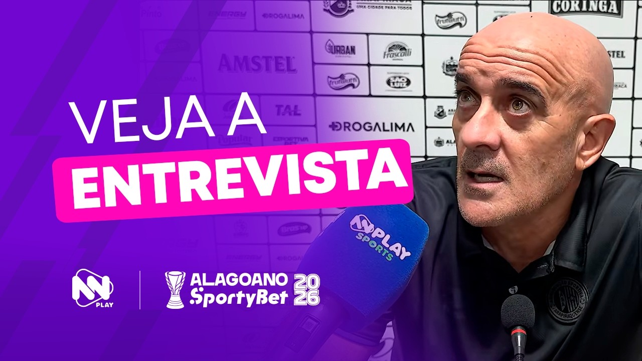 Coletiva pós-jogo: técnico Itamar Schülle fala após a final pelo Agremiação Sportiva Arapiraquense