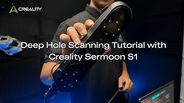 How to Scan Deep Holes with Creality Sermoon S1 | Single-Line Laser Mode 3D Scanning#tutorial