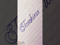 Temkina | writing cursive name | handwriting | cursive lettering |#shorts #handwriting#writing #name
