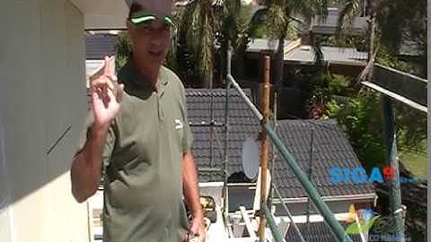 07 Installing Matrix Cladding Watertight Siga Pure Eco