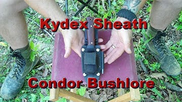 kydex Sheath For Condor Bushlore