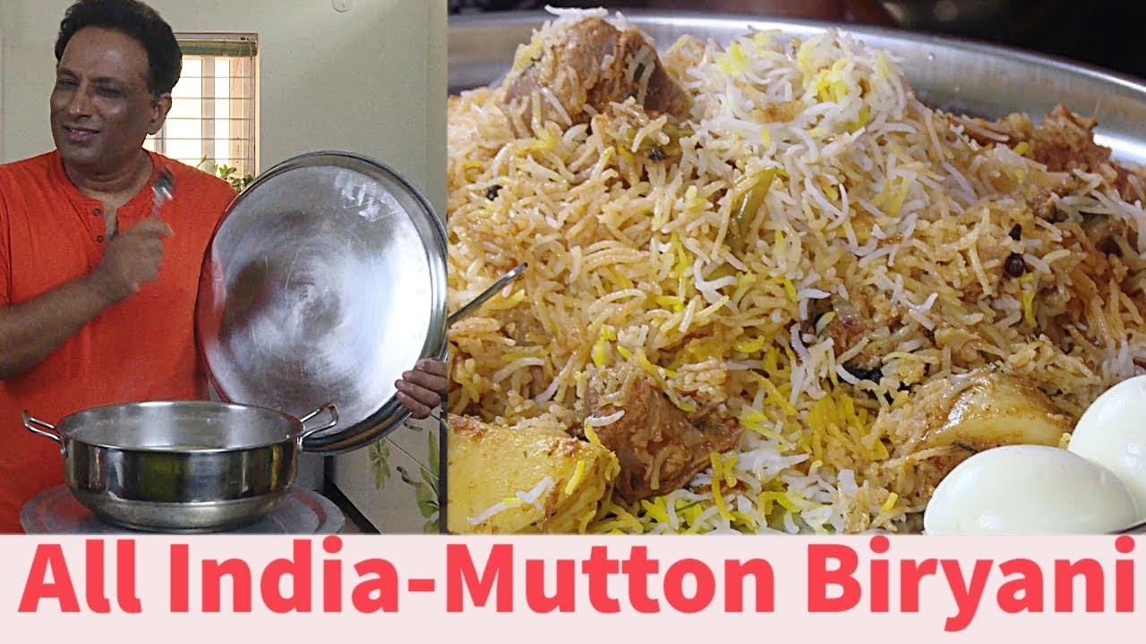 Mutton Biryani Recipe  Tips -  Pakki Mutton Biryani For Beginners - Hyderabadi Mutton Biryani vah | Vahchef - VahRehVah