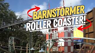 My FIRST TIME on Barnstormer a POV — Disney’s Best Beginner Coaster 🎢✨