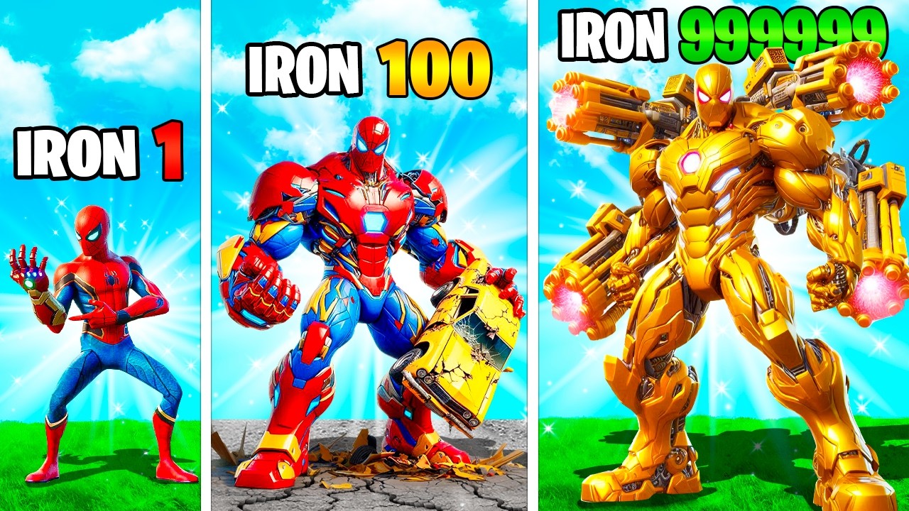 Upgrading to Iron Man SPIDERMAN in GTA 5