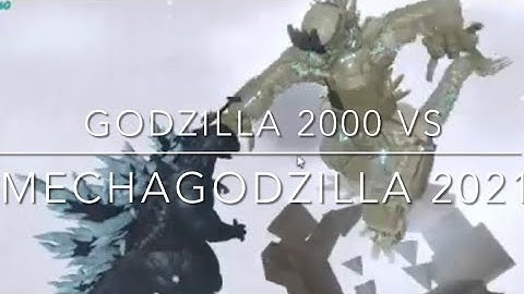 Godzilla 2000 vs MechaGodzilla 2021 (Roblox: Project Kaiju 4.0)