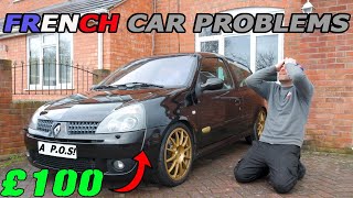 £100 Clio 182 Project. part 2