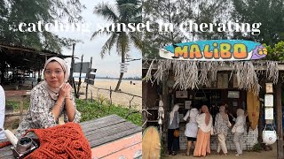 catching sunset in cherating + mangrove river | cherating vlog