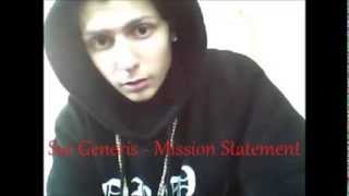 Sui Generis - Mission Statement