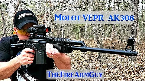 Molot VEPR AK308 Range Review - TheFireArmGuy