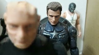 Elevator Fight Scene (Stop Motion Recreation ) Captain America: The Winter Soldier