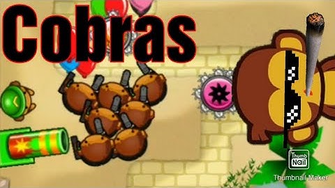 Facing the cobra noob player B.F.B Colosseum Boost only! (Bloons TD Battles)