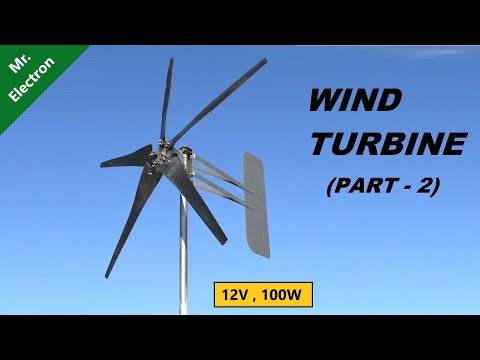 Как сделать ветрогенератор 12 В