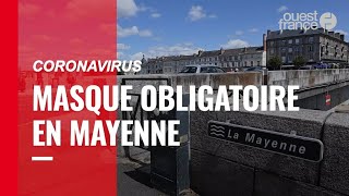 Port du masque obligatoire en Mayenne : qu'en pensent les habitants ?