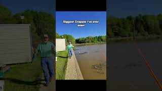 BIGGEST Crappie I've Ever SEEN!