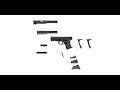 Pistol exploded view