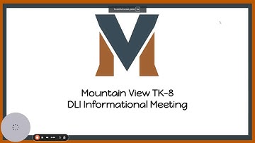 Dual Language Immersion Program at Mountain View TK-8
