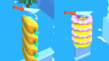 Slice Cut 3D! Very Satisfying And Relaxing ASMR Slicing Game