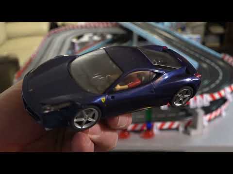 Blue Ferrari 458