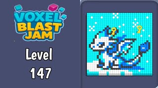 Voxel Blast Jam Level 147 Gameplay 