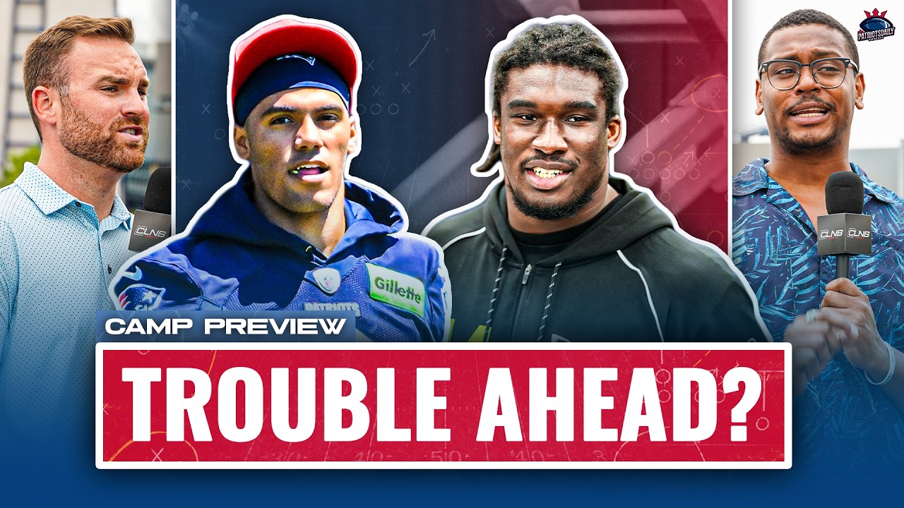 Will Christian Gonzalez HOLD OUT? | Gabe Jacas Still Unsigned | Top Patriots Storylines Pre-Camp