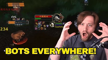This Chinese WoW Server Is Overrun With Bots...