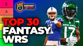 Top 30 Wide Receiver Rankings & Tiers! (Fantasy Football 2023)