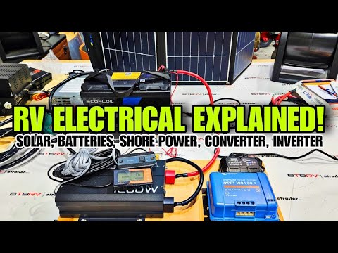 RV Electrical EXPLAINED! How Solar, Batteries, Inverters, and
