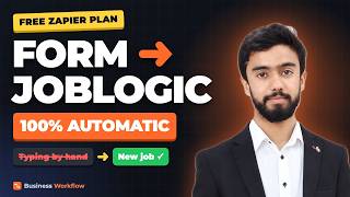 Automate JobLogic with Zapier: New Form Entry → New Customer (Free Plan)