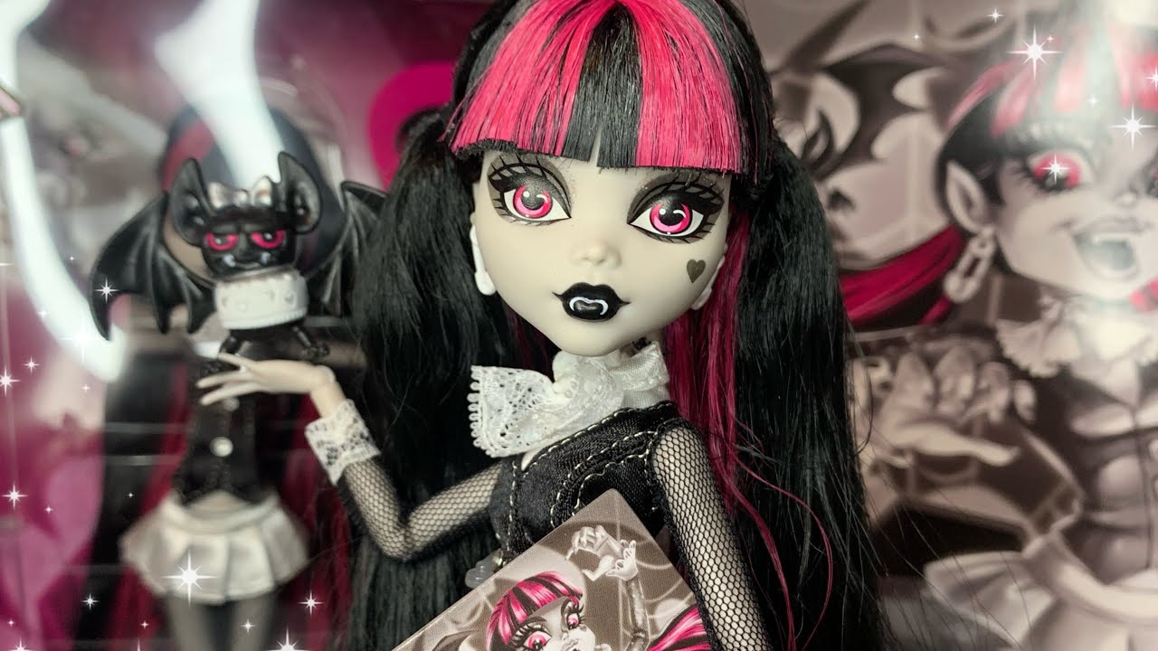 Monster High Reel Drama Draculaura Doll Review!! 