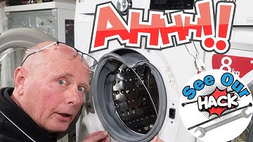 Replace Your Washing Machine Door Seal Gasket Band Spring LG, Samsung & Daewoo Easy Hack