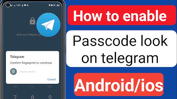 How to Enable Passcode and Fingerprint Lock on Telegram App (Android)