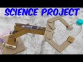 Simple science project for school  how to make hydraulic robotic arm from cardboard
