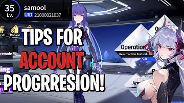 Tips For Account Progression! Don