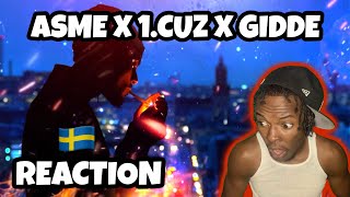 American Reacts To Swedish Drill Rap! 1 Cuz & Asme & Gidde - 1Mill (Official Music Video) Reaction