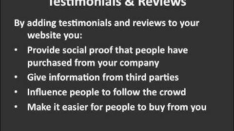 Website Conversion Tip: Using Social Proof on Your Website