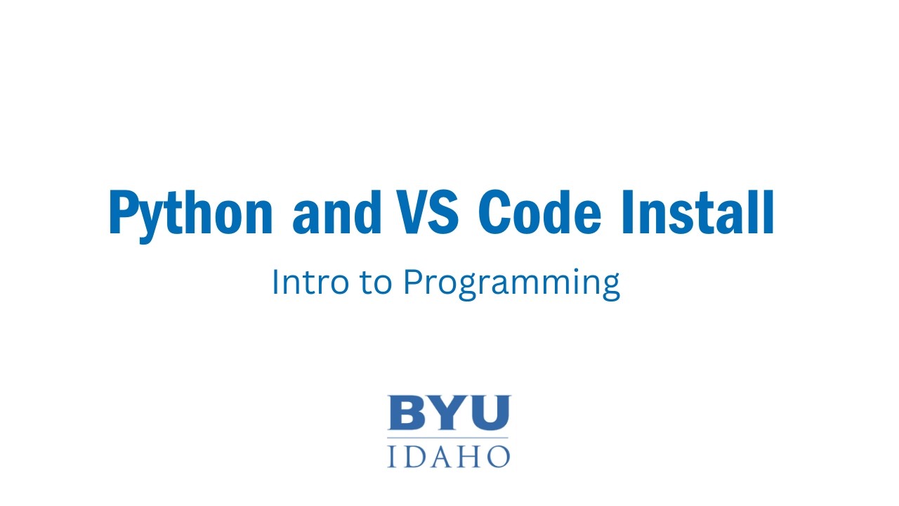 How to Install Python and VS Code: A Beginner's Step-by-Step Setup ...