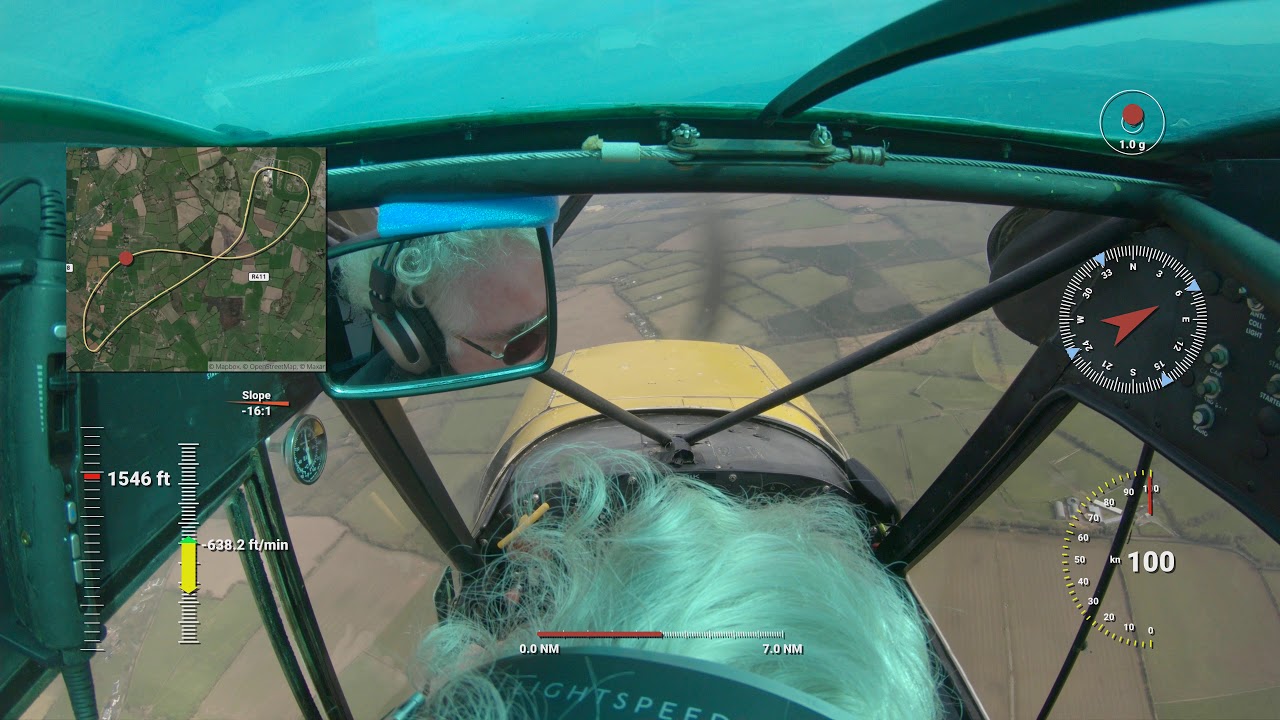 2000' Aerotow - takeoff to landing