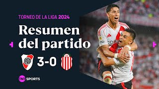 Thumbnail for En una RÁFAGA, RIVER GOLEÓ a BARRACAS | #River 3-0 #BarracasCentral | Resumen