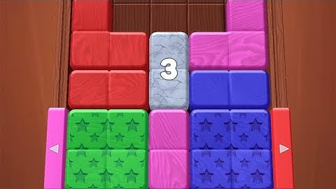 Wood Away Block Jam Level 36 Game Walkthrough Solution