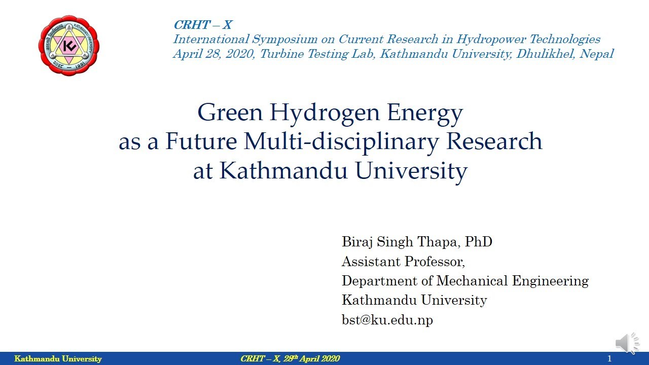 green hydrogen thesis
