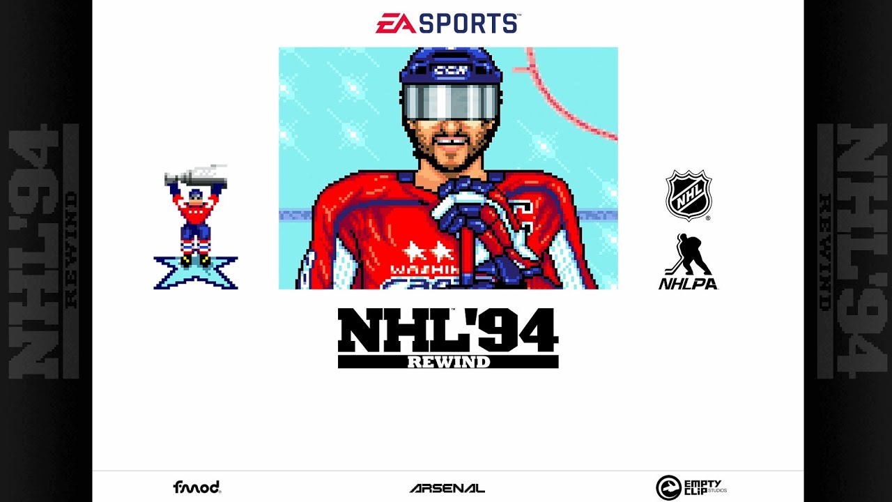 NHL 94 Rewind: Calgary Flames Vs New York Rangers 