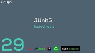 JUnit5 | Nested tests